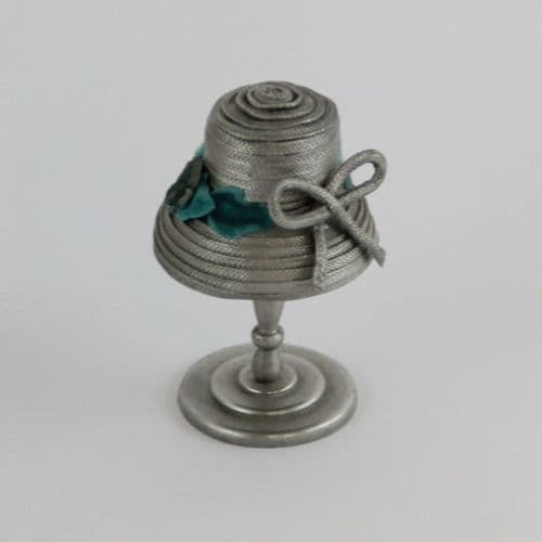 DESTOCKAGE -40% Chapeau de mode "Elegante" en étain