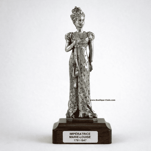 DESTOCKAGE -40% Figurine en étain de Marie-Louise