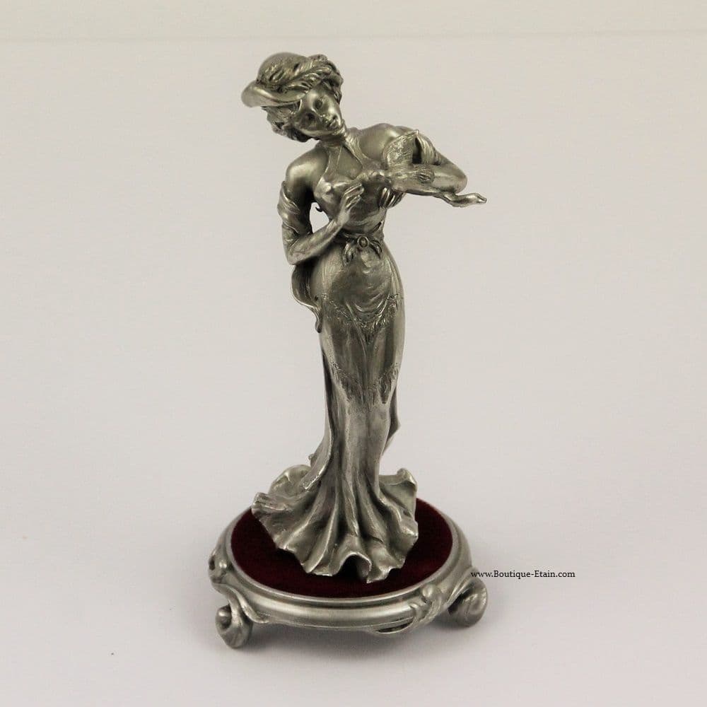 DESTOCKAGE -40% Figurine en étain Froufrou Charlotte