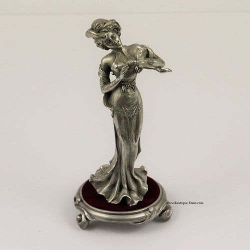 DESTOCKAGE -40% Figurine en étain Froufrou Charlotte