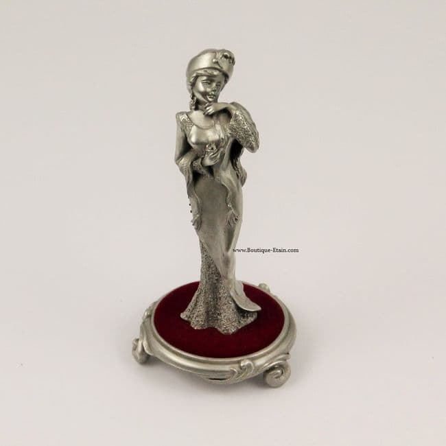 DESTOCKAGE -40% Figurine en étain Froufrou Héloïse