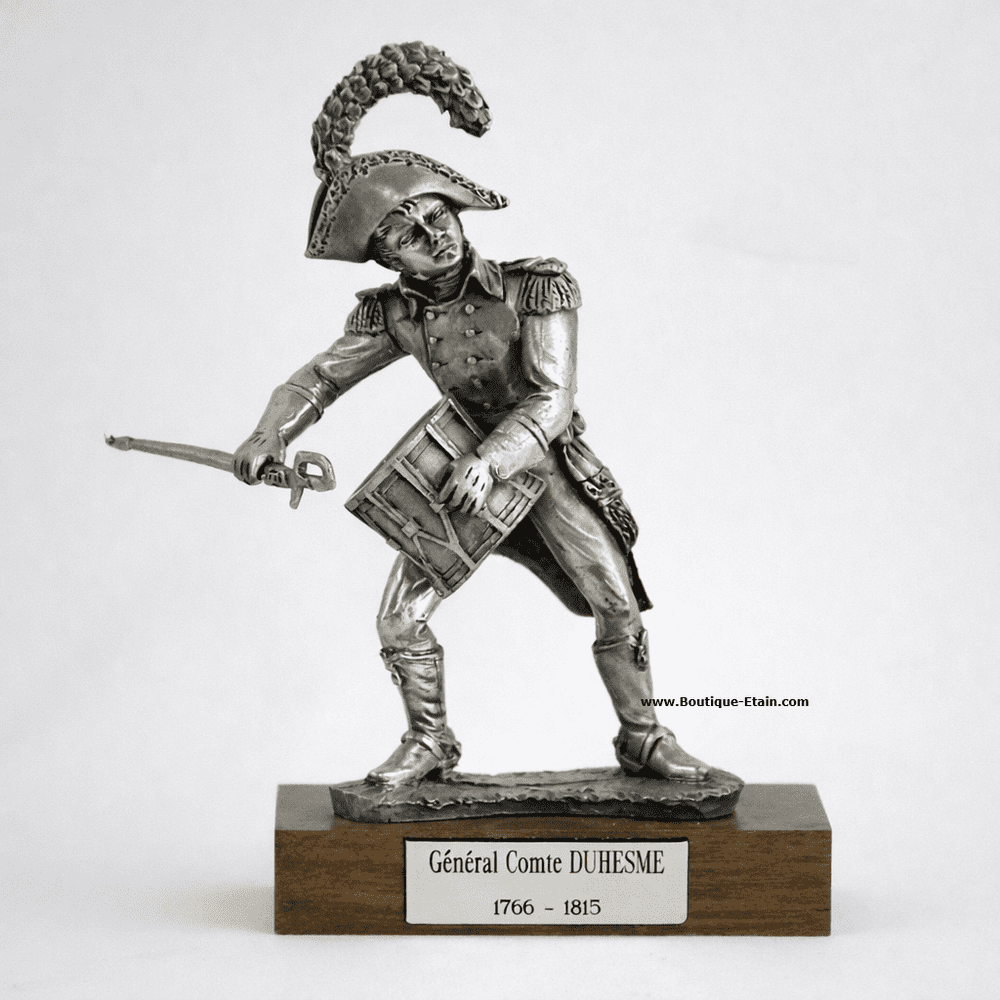 DESTOCKAGE -40% - Figurine en étain Général Duhesme