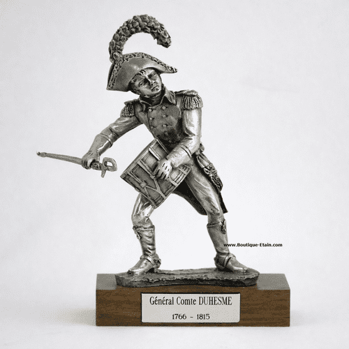 DESTOCKAGE -40% - Figurine en étain Général Duhesme