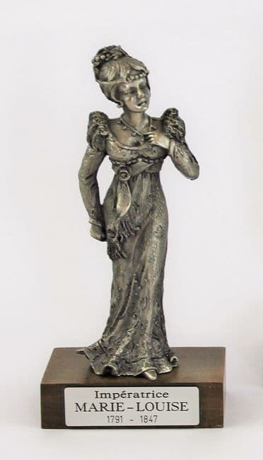 DESTOCKAGE -40% Figurine en étain Impératrice Marie-Louise