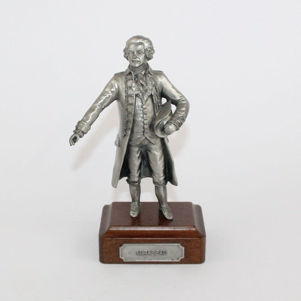 DESTOCKAGE -40%Figurine en étain Mirabeau