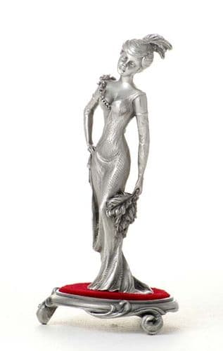 DESTOCKAGE -40% Figurine Froufrou Agnès en étain