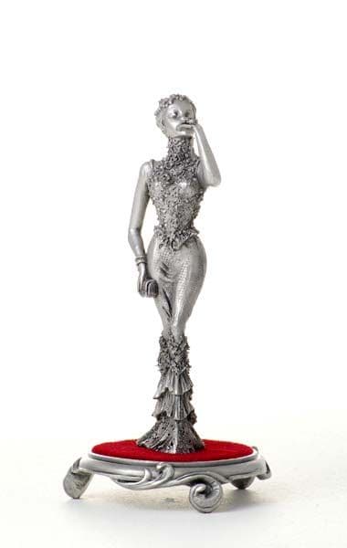 DESTOCKAGE -40% Figurine Froufrou Eugénie en étain