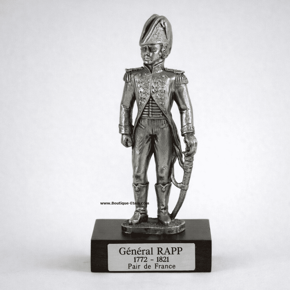 DESTOCKAGE -40% Gn°3 - Figurine en étain du Général Rapp