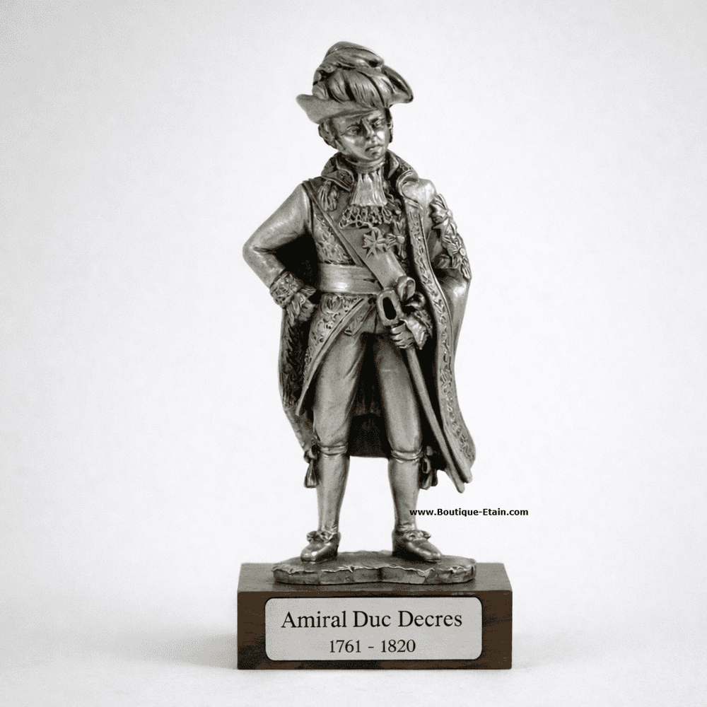 DESTOCKAGE -40% Gn°5 - Figurine en étain Général Decrès