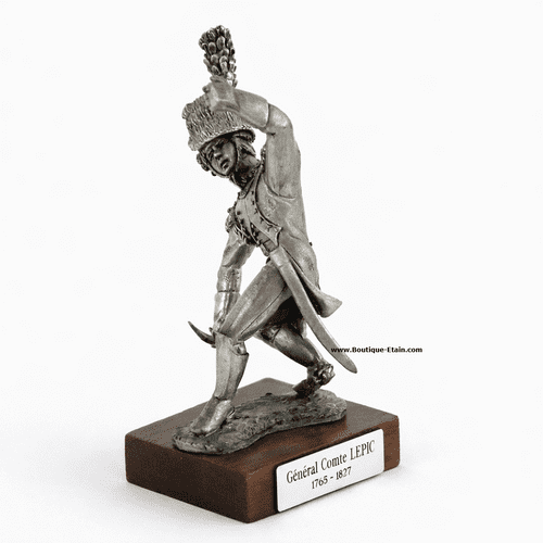 DESTOCKAGE -40% Gn°7 - Figurine en étain Général Lepic