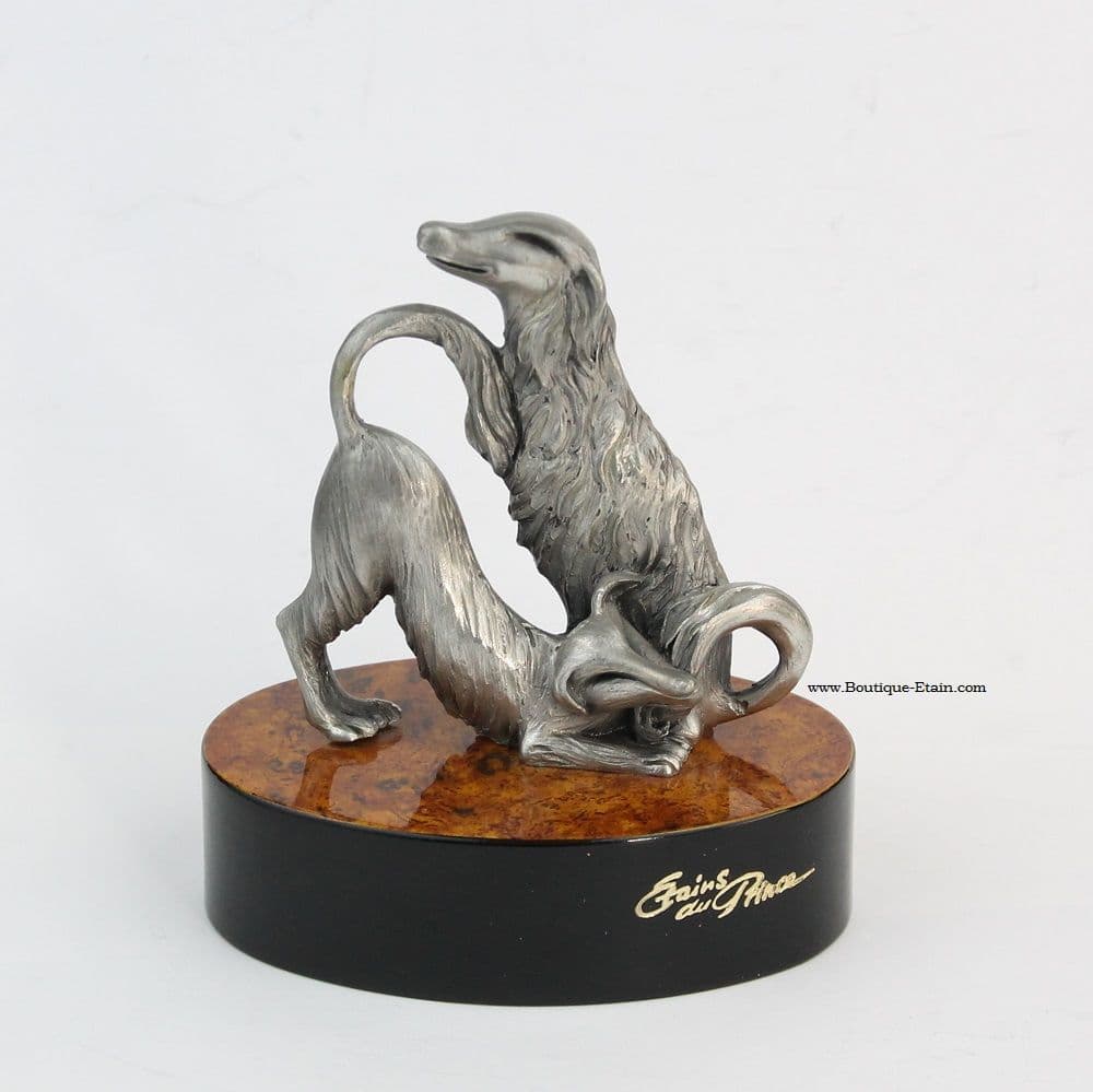 DESTOCKAGE -40% Lévriers en étain