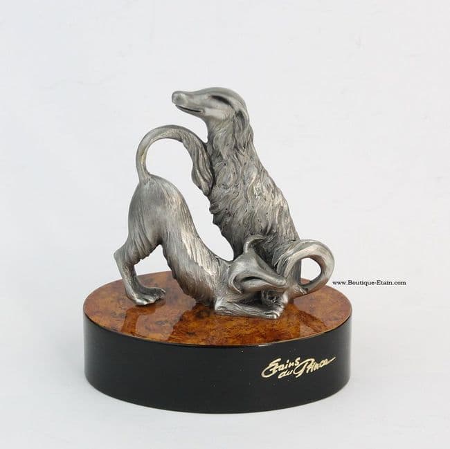 Lévriers en étain - Promo