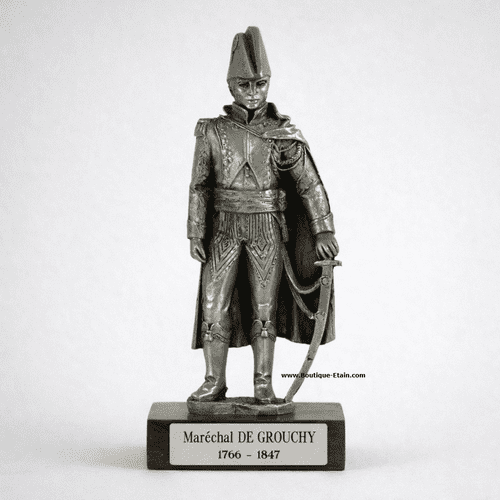 DESTOCKAGE -40% Mn°2 - Figurine en étain Maréchal de Grouchy