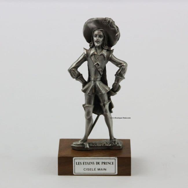 DESTOCKAGE -40% Mousquetaire en étain D'Artagnan