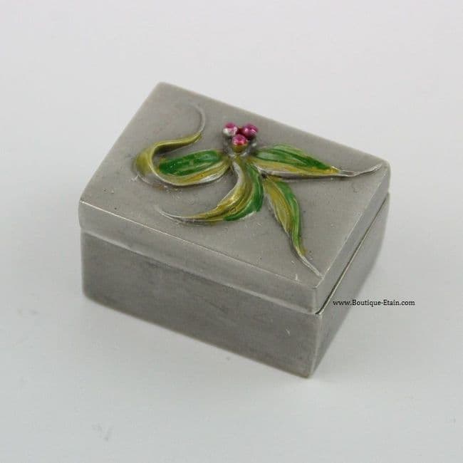 Petite boîte rectangle à bijoux