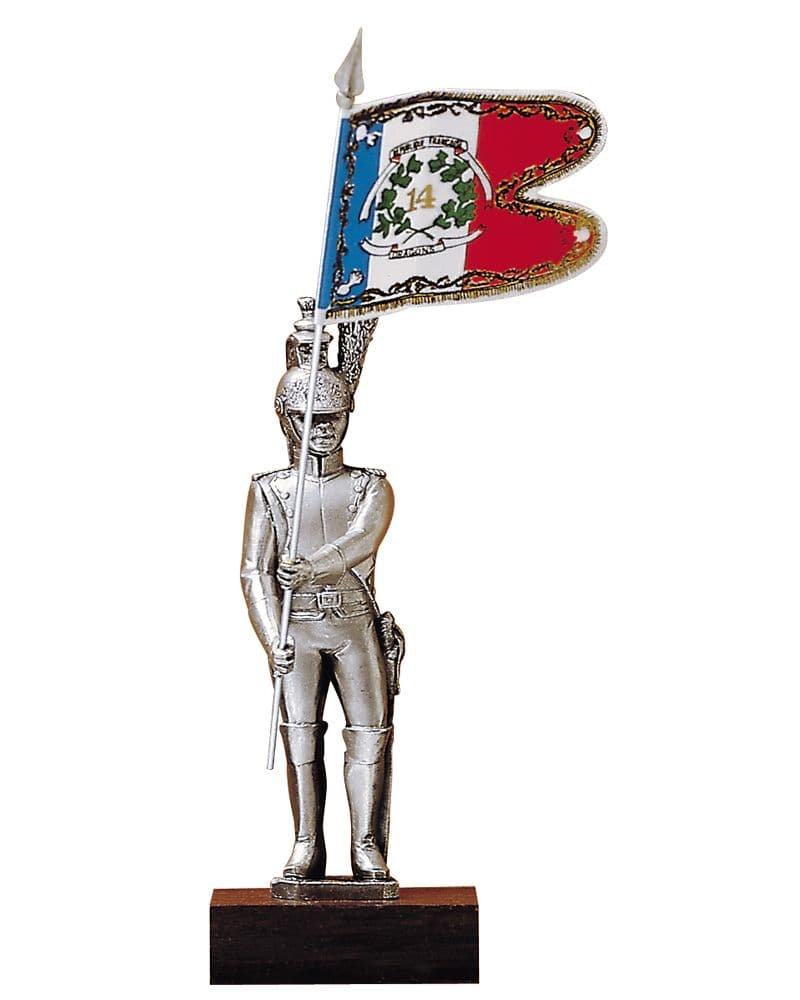 DESTOCKAGE -40% Porte-drapeaux Dragons - Collection Empire