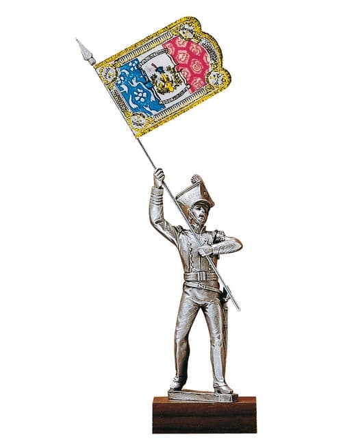 DESTOCKAGE -40% Porte-drapeaux Lancier de la vistule - Collection Empire