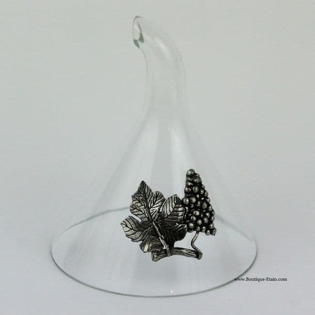 Entonnoir à décanter en verre et étain