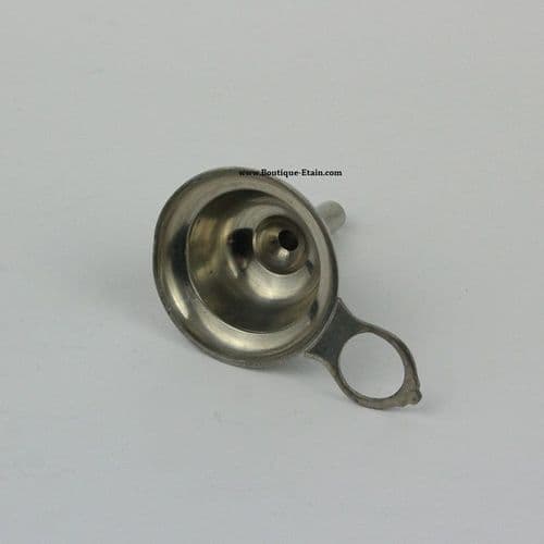 Entonnoir miniature en étain pour parfum
