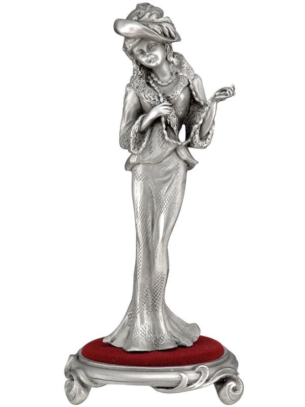 Figurine Froufrou Mélanie en étain