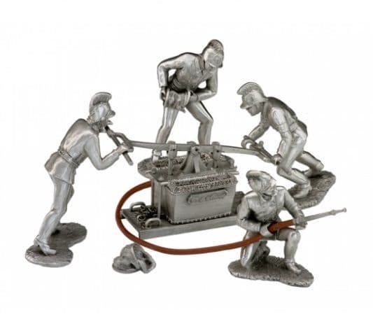 Figurine Pompiers Pompe à Bras