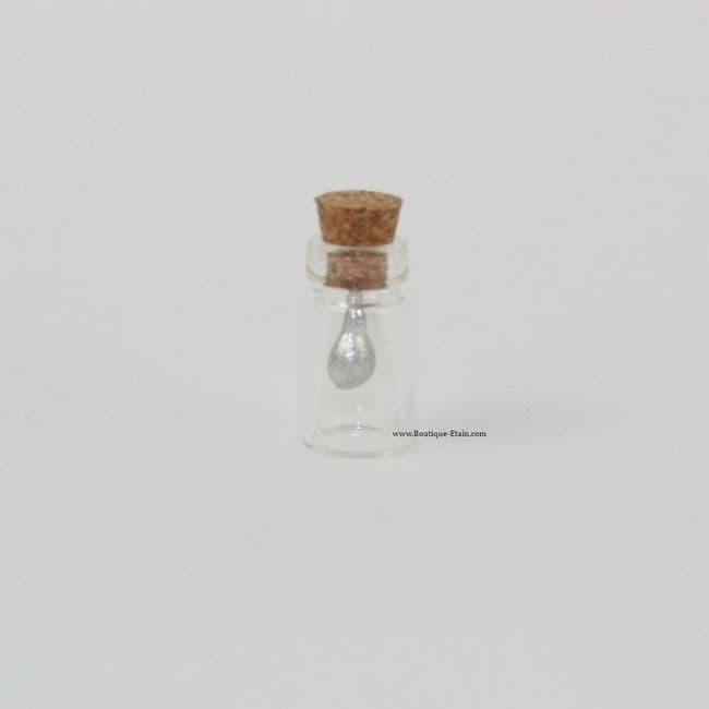 Fiole avec larme d’étain – Cadeau 10 ans de mariage