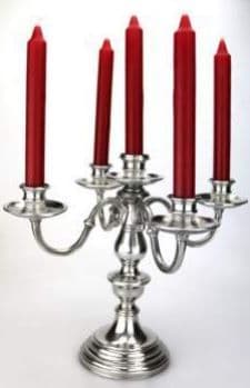 Chandelier en étain – Brin Doré