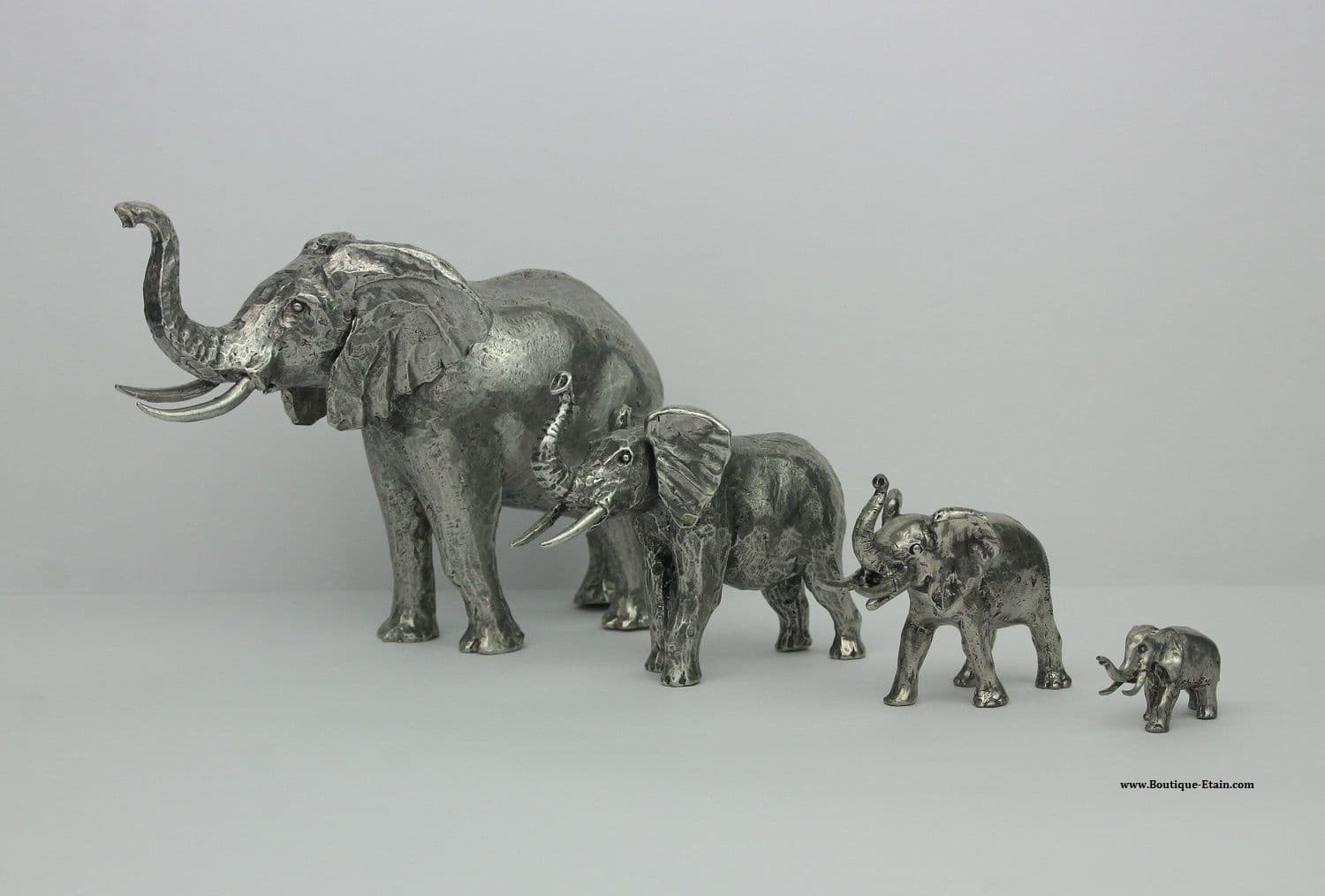 Ancien Éléphant-Cirque-Marionnette En Bois - Bois
