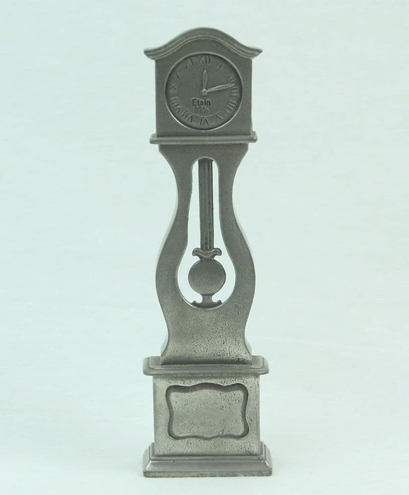 Horloge, pendule ancienne miniature en étain