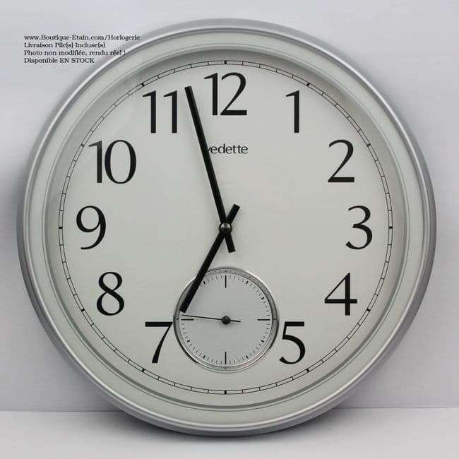 Horloge Vedette trotteuse chrono