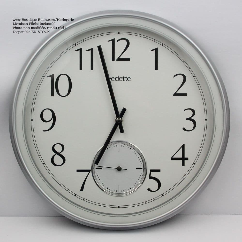 Horloge Vedette trotteuse chrono