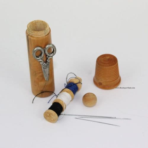 Kit couture pour sac en bois et étain