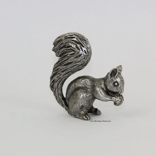 l'écureuil en étain miniature à collectionner