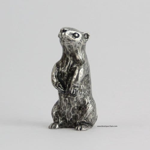 La marmotte en étain