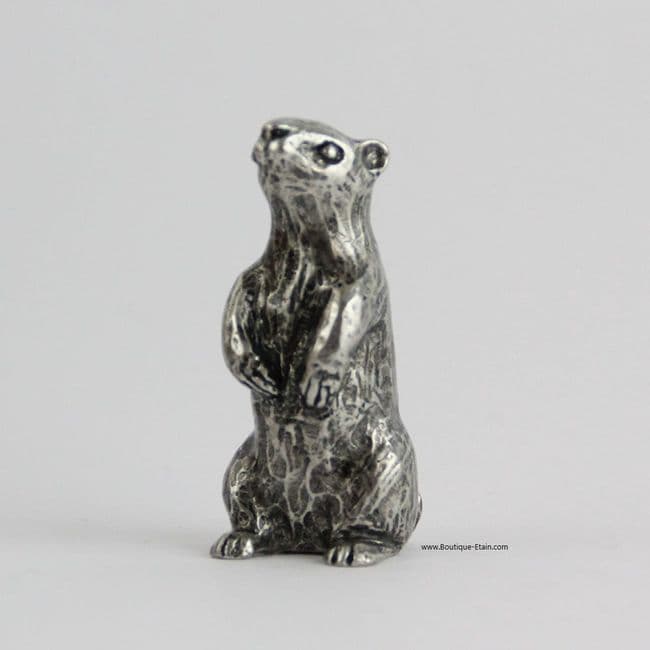 La marmotte en étain