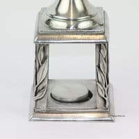 Lanterne brûleur d'huile en étain
