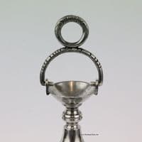 Lanterne brûleur d'huile en étain