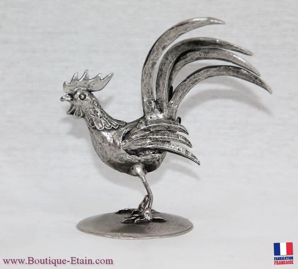 Le Coq en étain