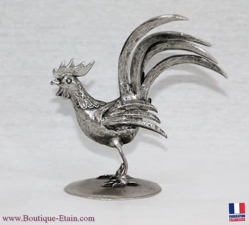 Le Coq en étain