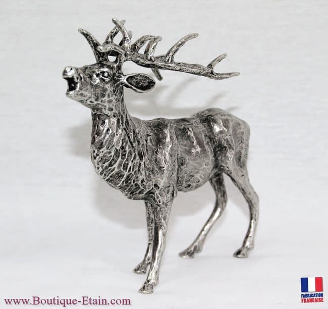 Le Grand Cerf en étain