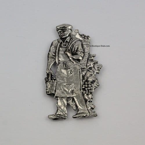 Magnet, aimant vendangeur en étain