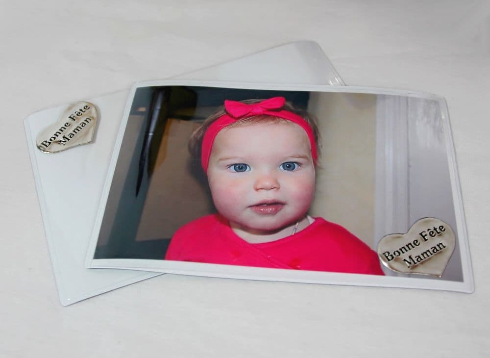 Magnet Photo (15x10) "Bonne Fête Maman"