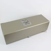 Magnifique Coffret rose en étain peinte à la main
