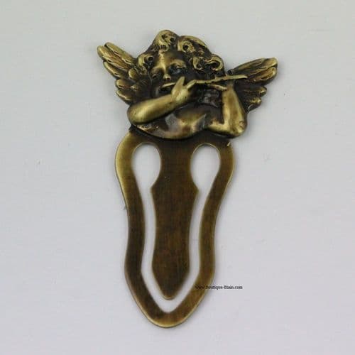 Marque page en étain et bronze l'Ange