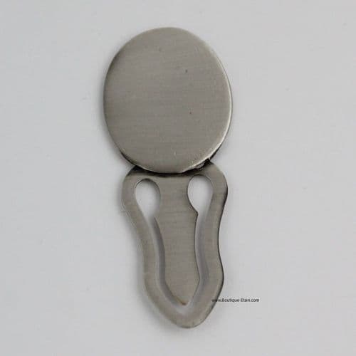 Marque page à graver en étain