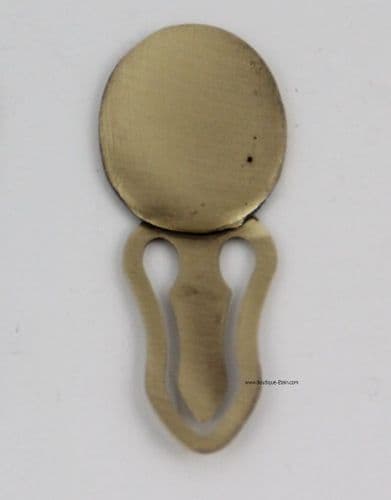 Marque page à graver en étain et bronze