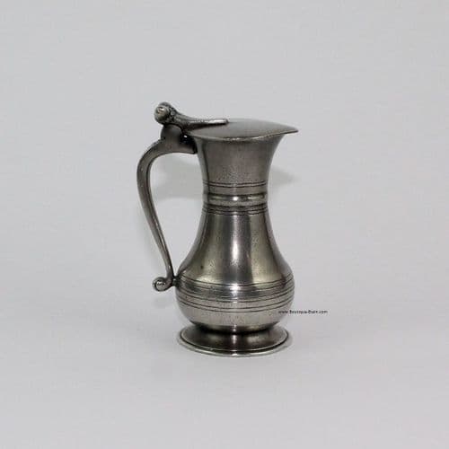 Mini Pichet miniature en étain - ville de Lisieux - 789