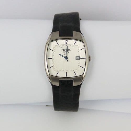 Montre Boccia en cuir et titane 3519-04