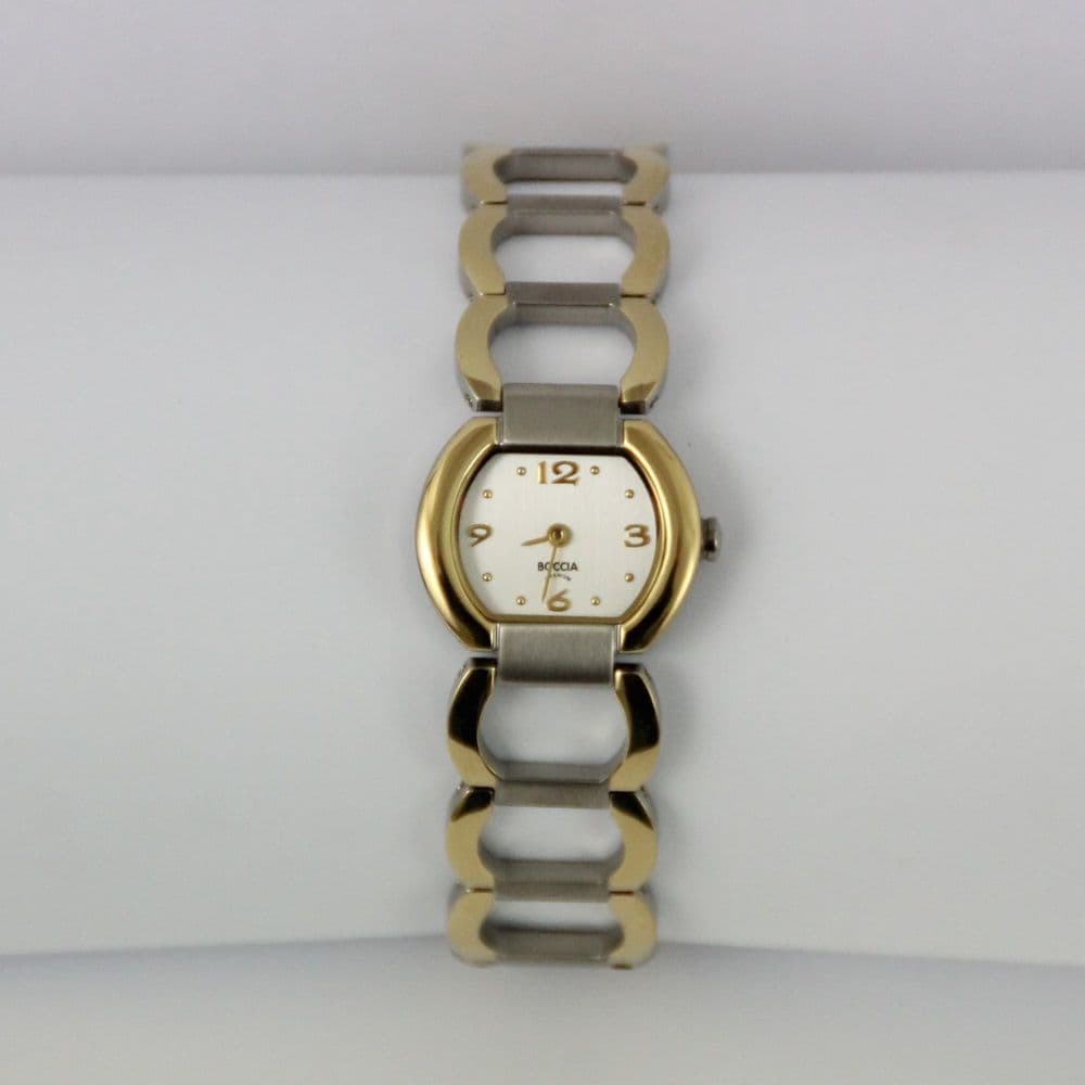 Montre femme Boccia dorée