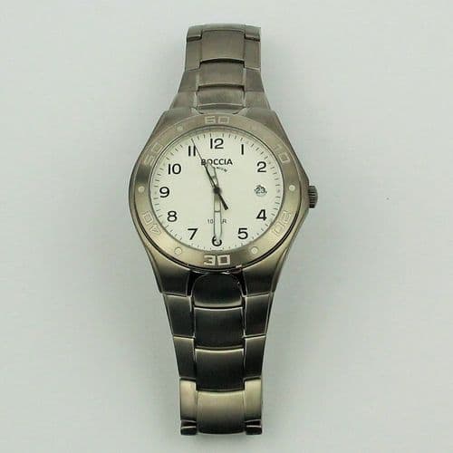 Montre homme BOCCIA tout Titane B350808